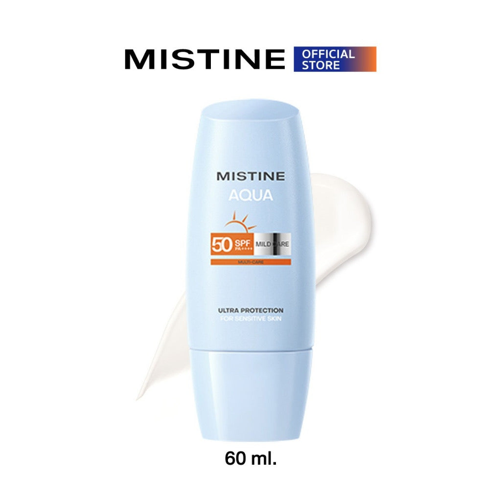 MISTINE AQUA BASE 敏感肌適用 防曬乳 SPF50 PA++++ 60 ML