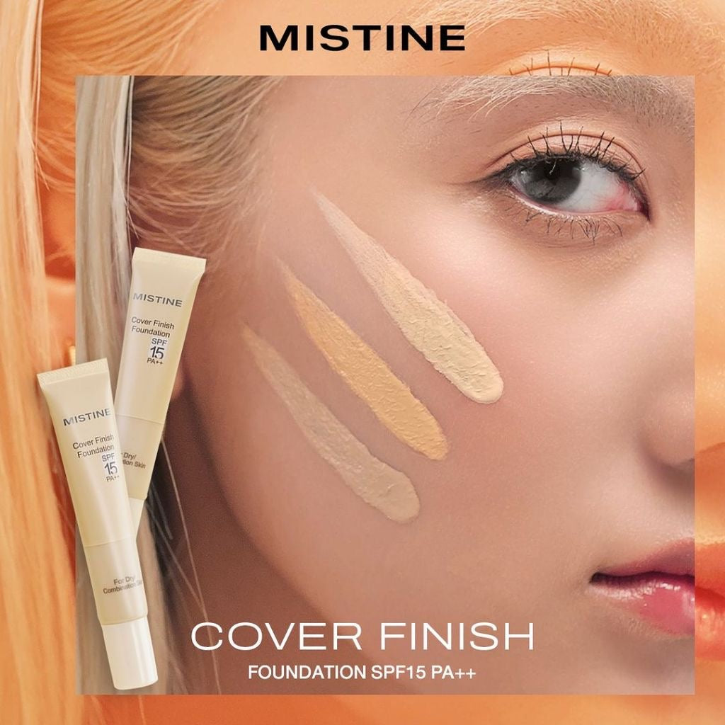 [NEW] MISTINE 防曬 遮瑕粉底 SPF15 PA++