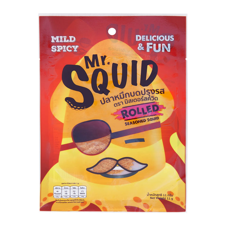 MR.SQUID 魷魚捲 微辣味 11 克