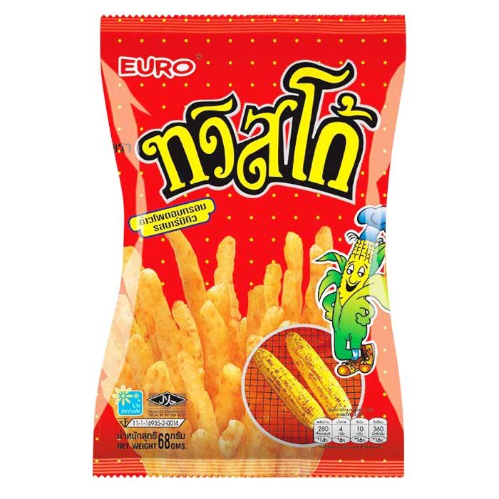 TWISTKO 玉米零食燒烤風味 68 克