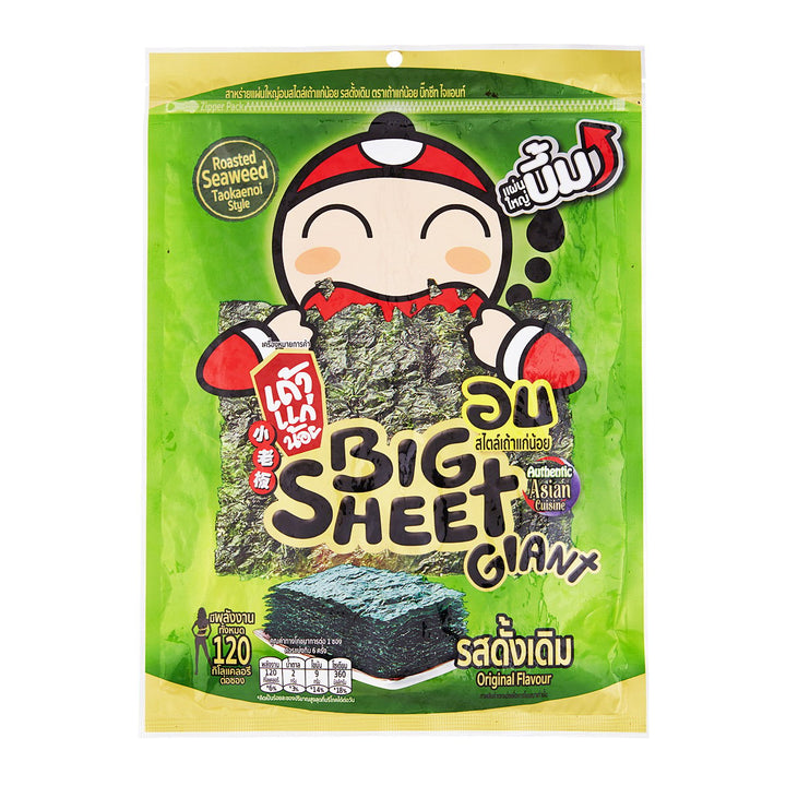 TAOKAENOI 烤海藻大片原味 24 克。