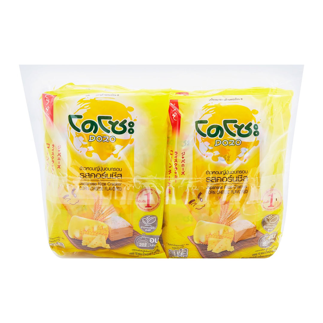 DOZO 日本米餅 玉米起司口味 56 克包 6