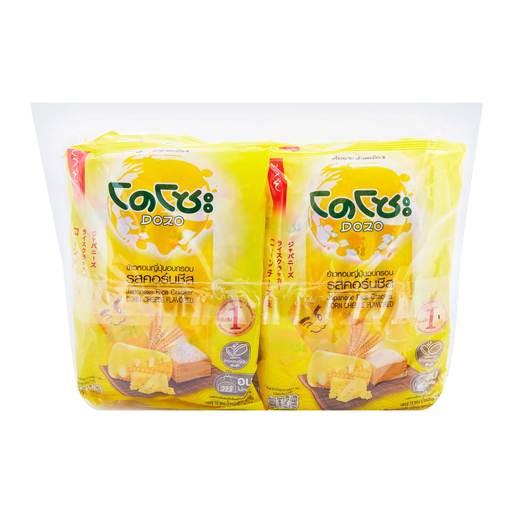 DOZO 日本米餅 玉米起司口味 56 克包 6