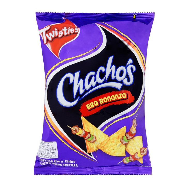 CHACHOS 玉米餅玉米片燒烤 Bonanza 味 70 克。