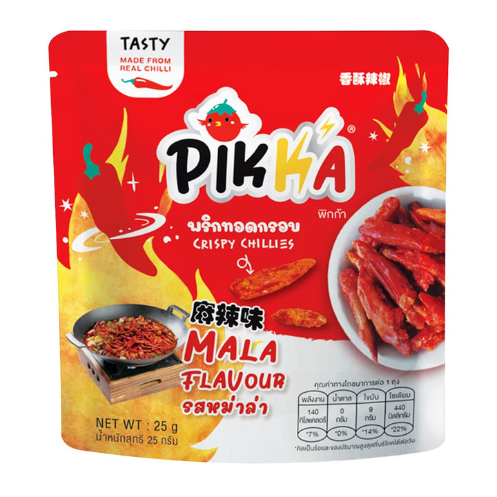 PIKKA 脆皮辣椒麻辣味 25 克