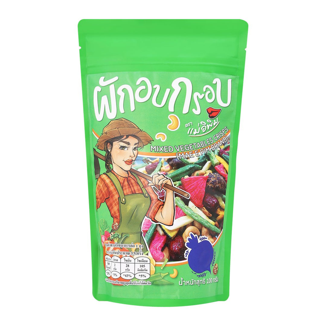 MAE E PIM 混合蔬菜薯片 100 克