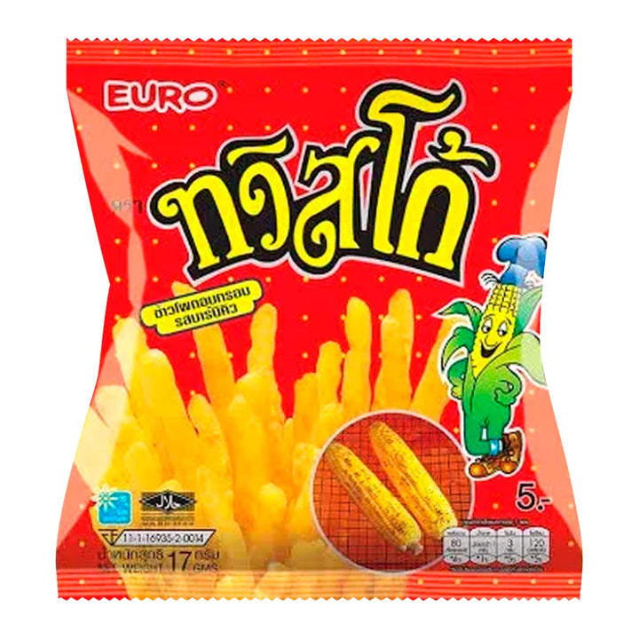 TWISTKO 玉米零食燒烤風味 17 克包 12
