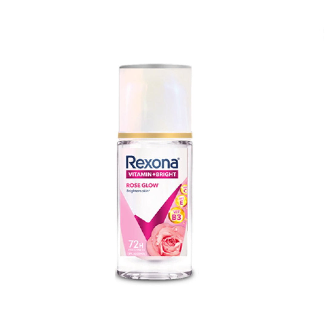 Rexona 女士 Rollon Vitbrt 玫瑰玻璃杯 45 毫升