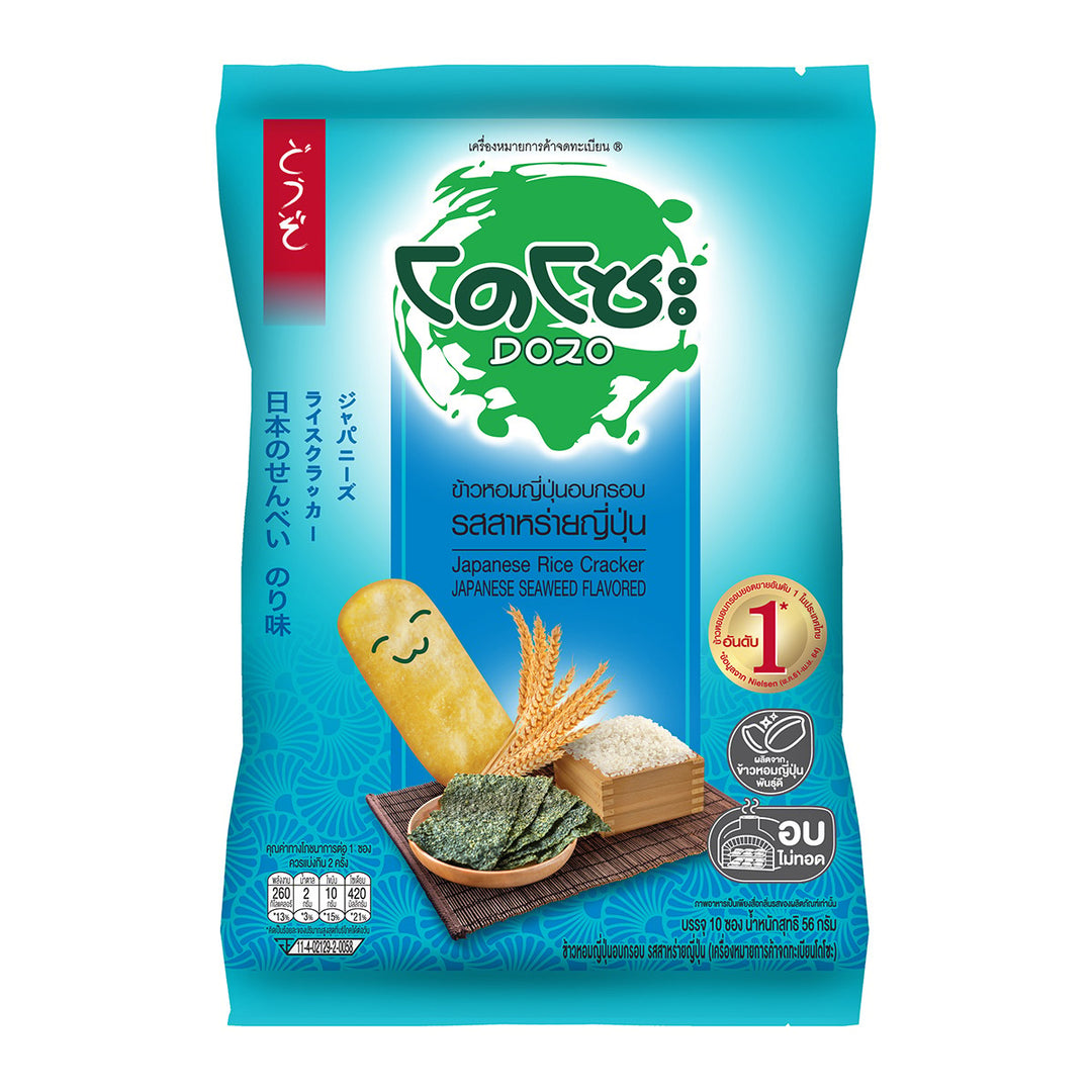 DOZO 日本米果 日本海苔口味 56 克