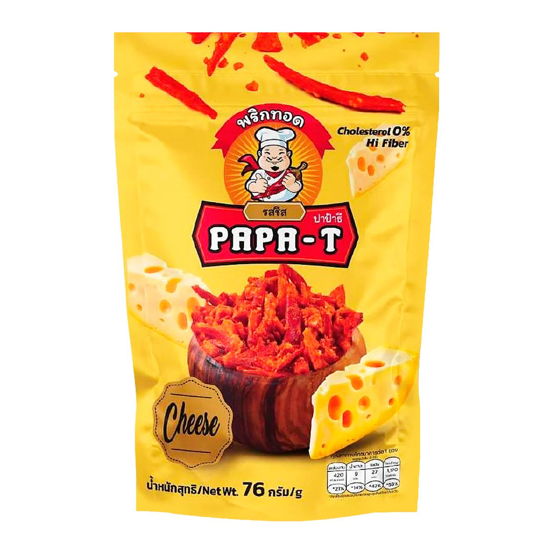 PAPA-T 脆皮辣椒零食起司口味 76 克