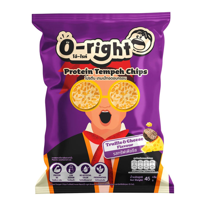 O-RIGHT 豆豉松露起司 45 公克。