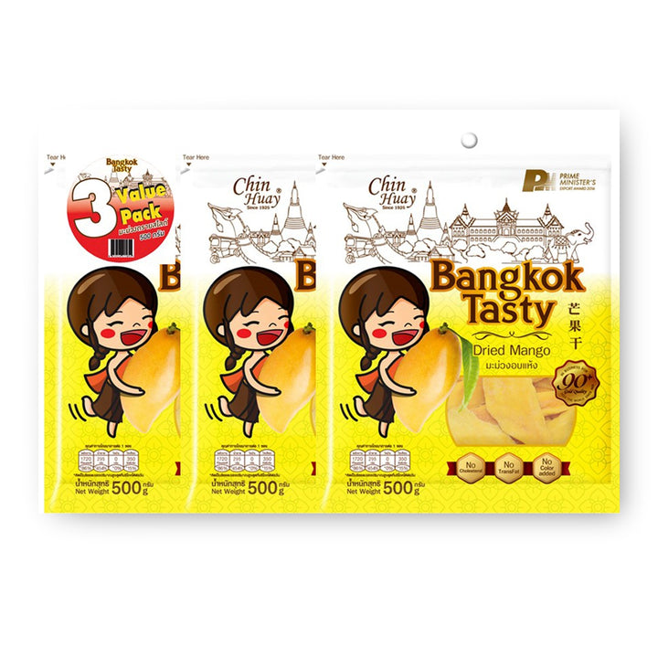 BANGKOK TASTY 切片芒果乾 500 公克。包3